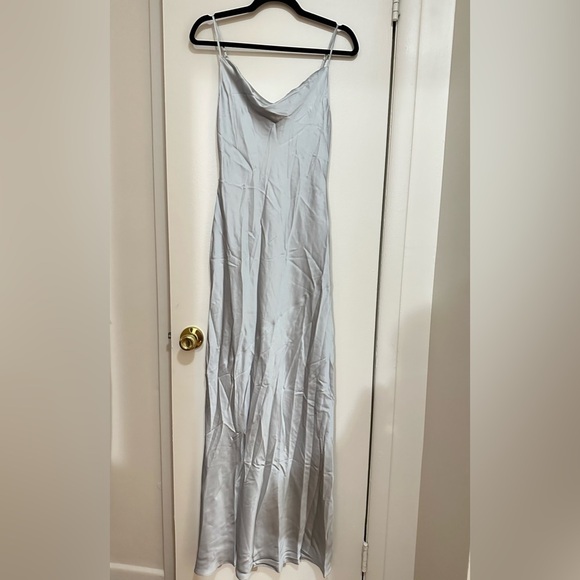 NWT L’AGENCE Adrianne Silk Satin Dress Size 2 - Picture 1 of 12